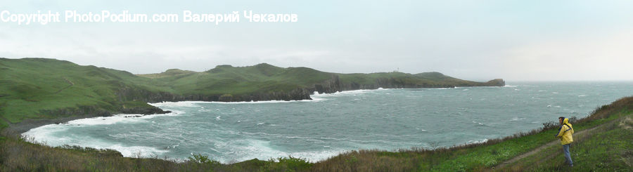 Cliff, Outdoors, Promontory, Coast, Sea, Water, Cove