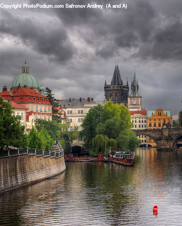 Architecture, Cathedral, Church, Worship, Castle, Fort, Canal