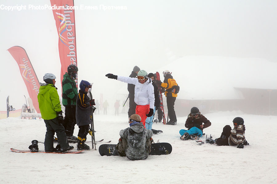 People, Person, Human, Piste, Slide, Snow, Snowboarding