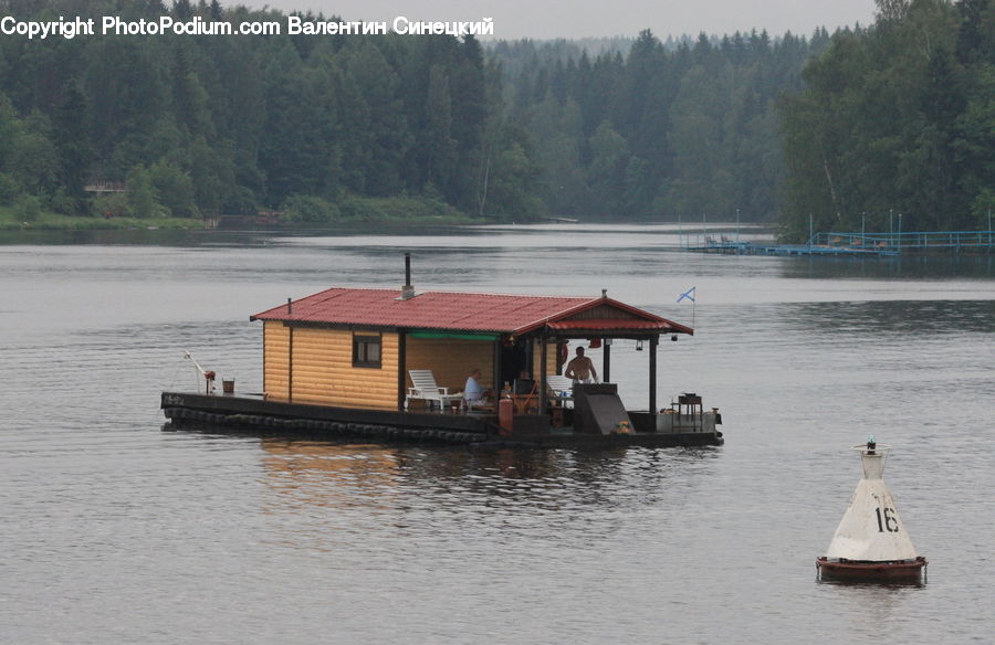Boat, Watercraft, Outdoors, Sea, Water, Flood, Cabin