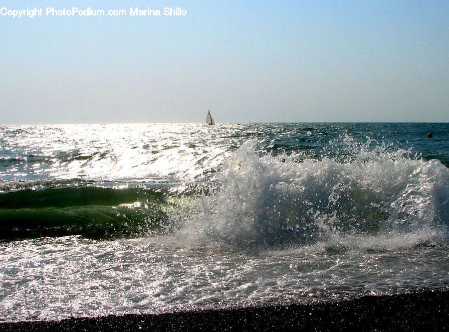 Outdoors, Sea, Sea Waves, Water, Ocean, Beach, Coast