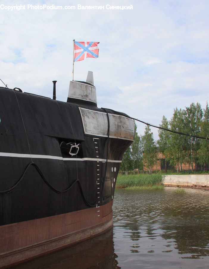 Ferry, Freighter, Ship, Tanker, Vessel, Canal, Outdoors