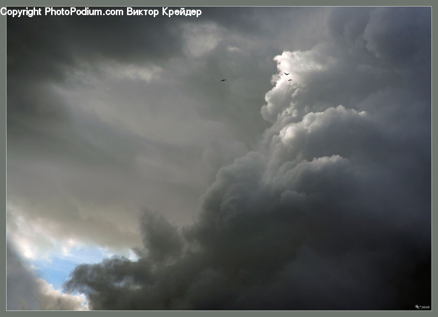 Cloud, Cumulus, Sky, Azure Sky, Outdoors