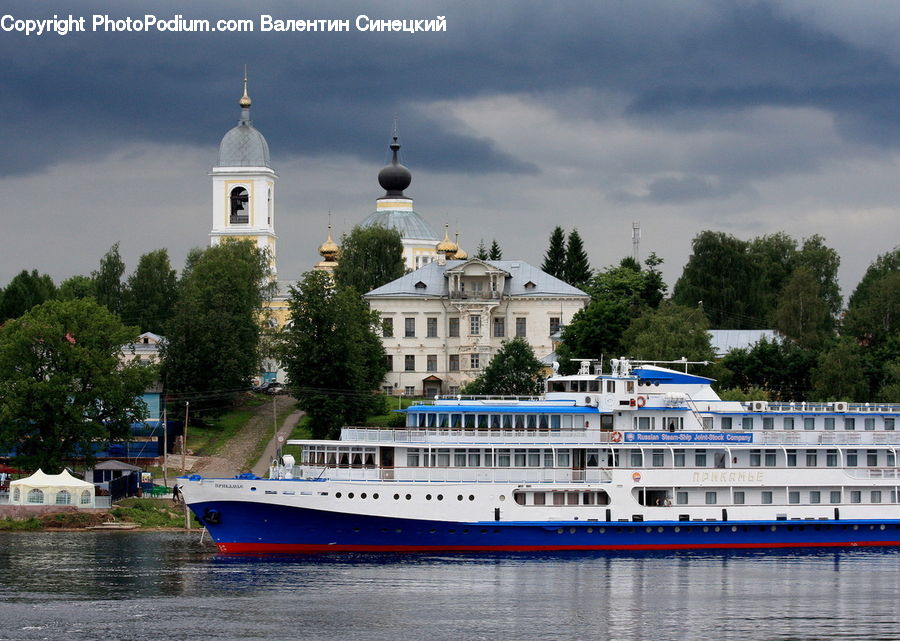 Cruise Ship, Ferry, Freighter, Ship, Tanker, Vessel, Boat