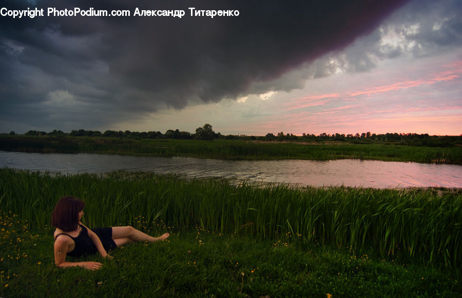 People, Person, Human, Field, Grass, Grassland, Plant