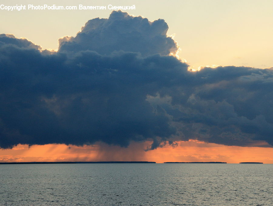 Azure Sky, Cloud, Outdoors, Sky, Eruption, Volcano, Cumulus