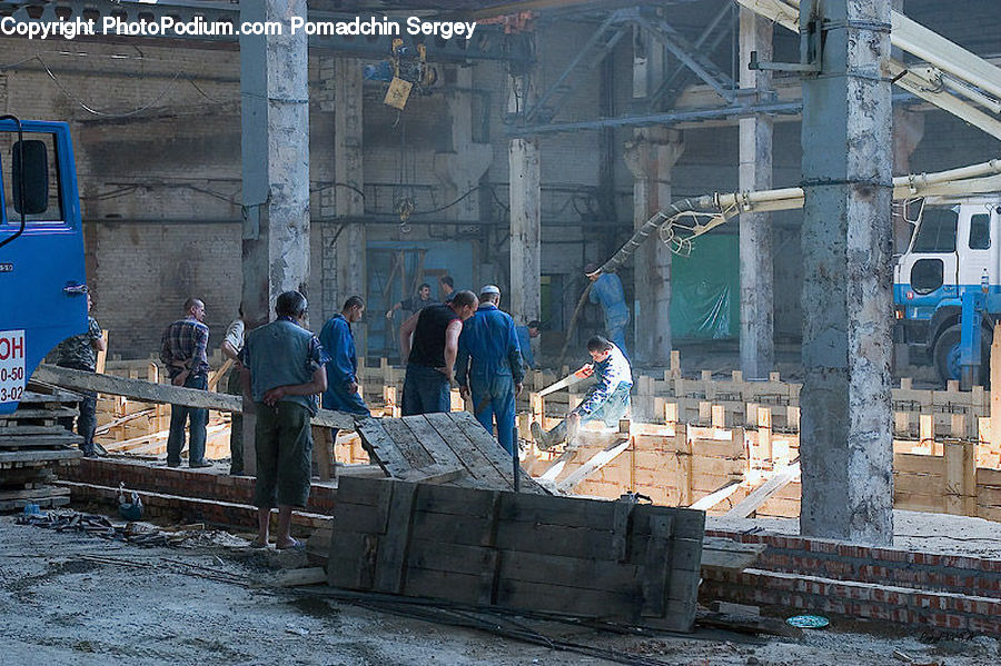 People, Person, Human, Bbq, Food, Brick, Rubble