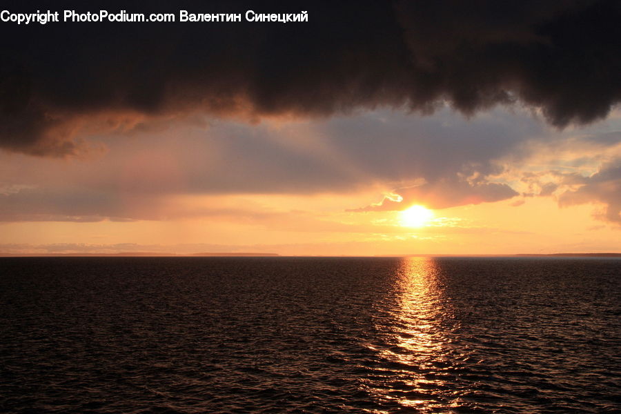 Sun, Ocean, Outdoors, Sea, Water, Azure Sky, Cloud