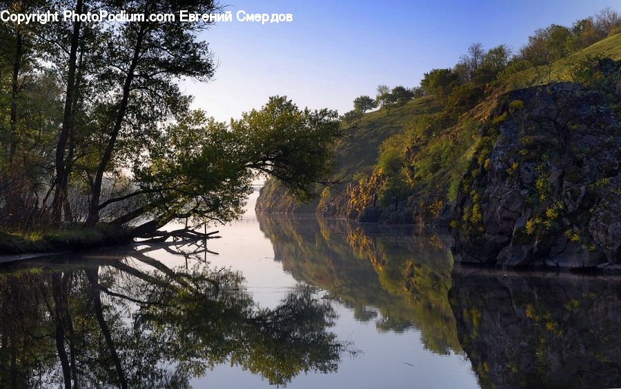 Cliff, Outdoors, Water, Landscape, Nature, Scenery, Forest