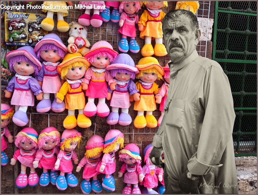 People, Person, Human, Doll, Toy, Shop, Clown