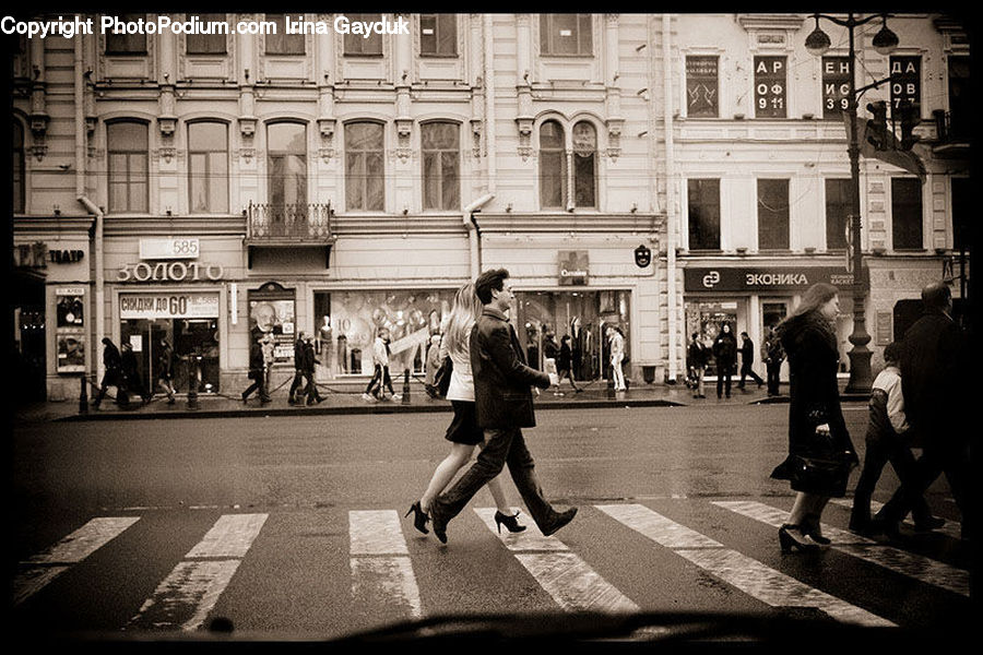 Human, People, Person, Asphalt, Road, Zebra Crossing, Pedestrian