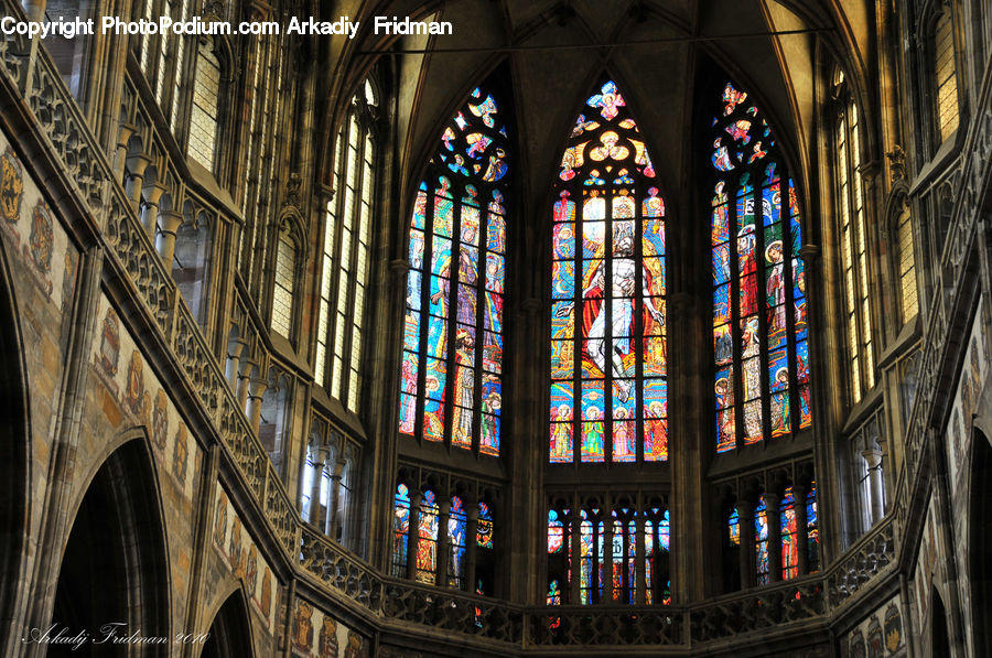 Architecture, Church, Worship, Art, Stained Glass, Cathedral, Building
