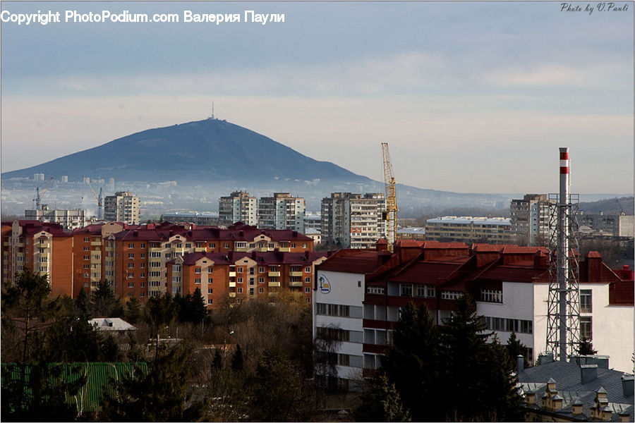 Factory, Refinery, City, Downtown, Metropolis, Urban, Building