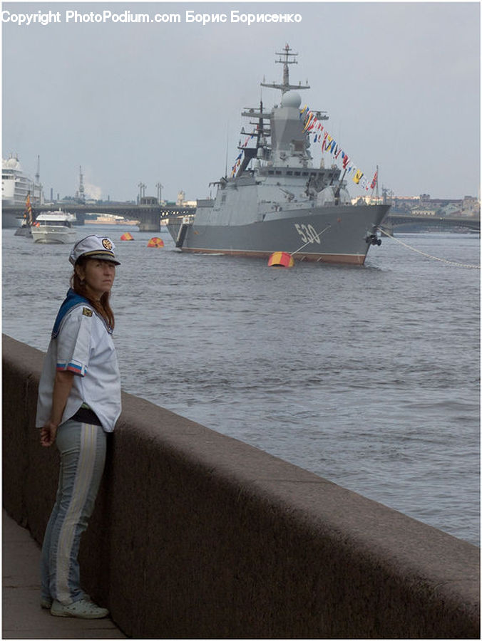 People, Person, Human, Aircraft Carrier, Ship, Vessel, Battleship