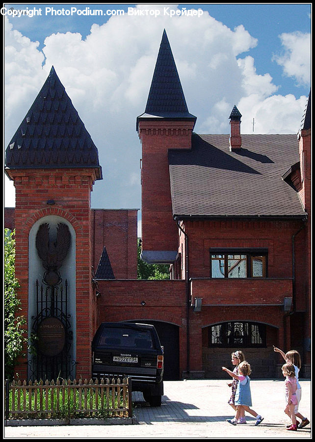 Brick, Architecture, Spire, Steeple, Tower, Bell Tower, Clock Tower