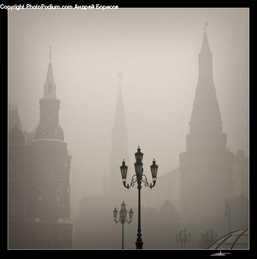 Fog, Pollution, Smog, Smoke, Buddha, Person, Shrine