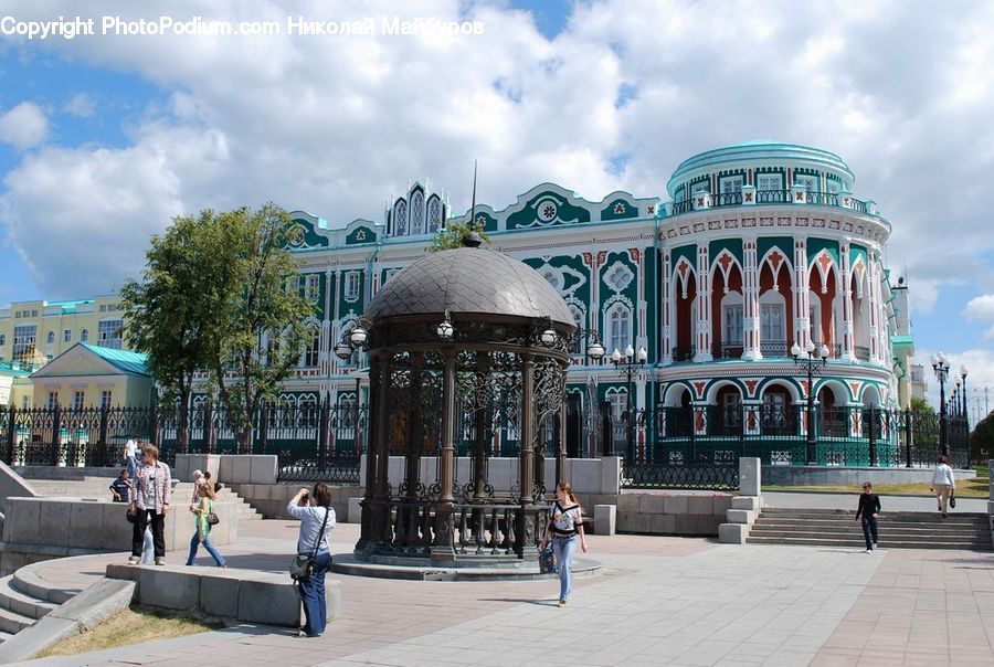 Pedestrian, Person, Architecture, Downtown, Plaza, Town, Town Square