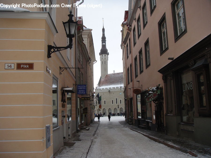 Alley, Alleyway, Road, Street, Town, Building, Downtown