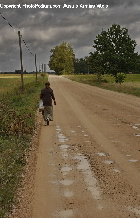 Dirt Road, Gravel, Road