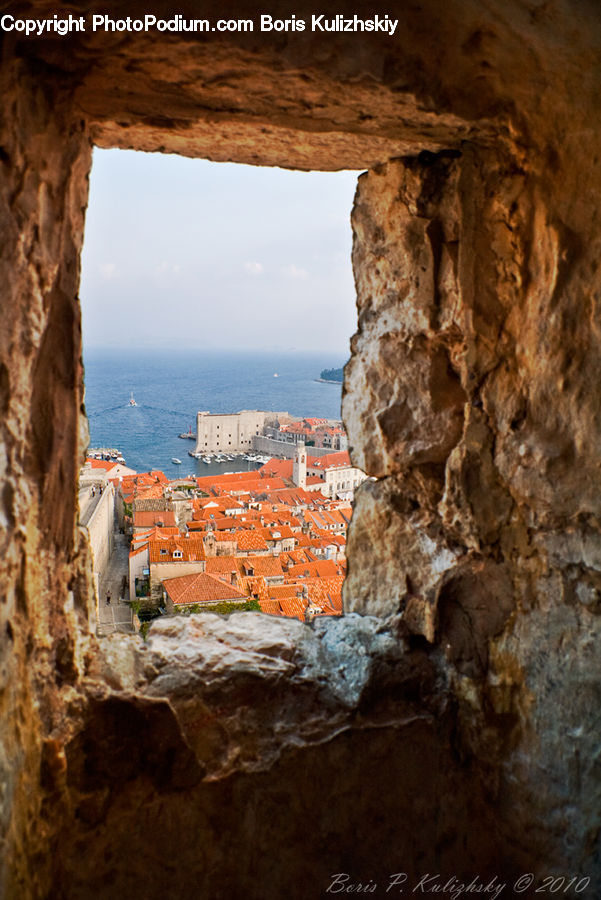 Cave, Castle, Fort, Mesa, Outdoors, Cliff, Rubble