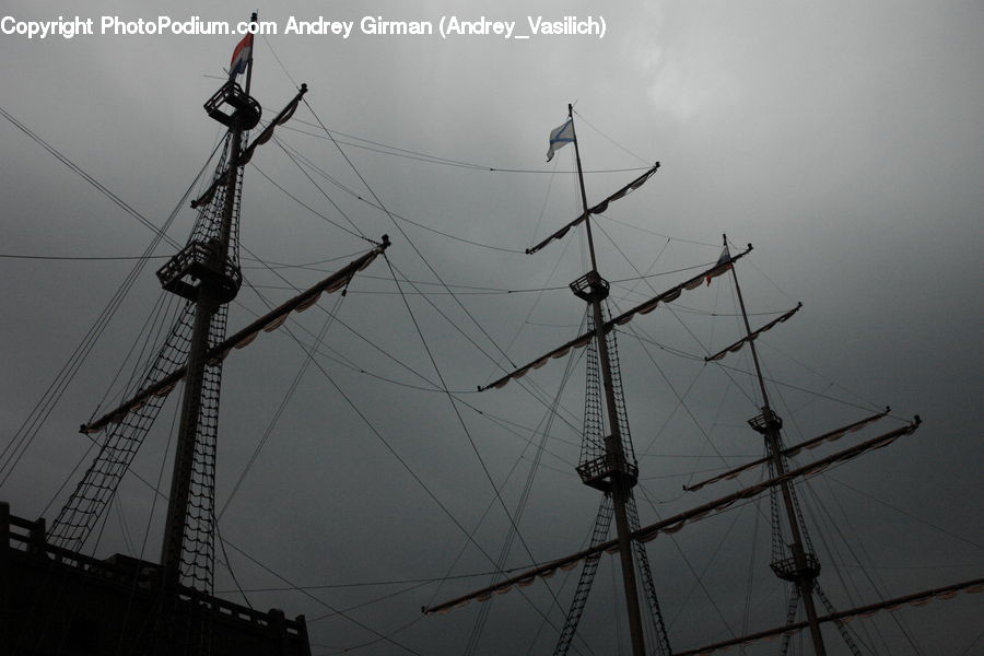 Antenna, Ship, Vessel