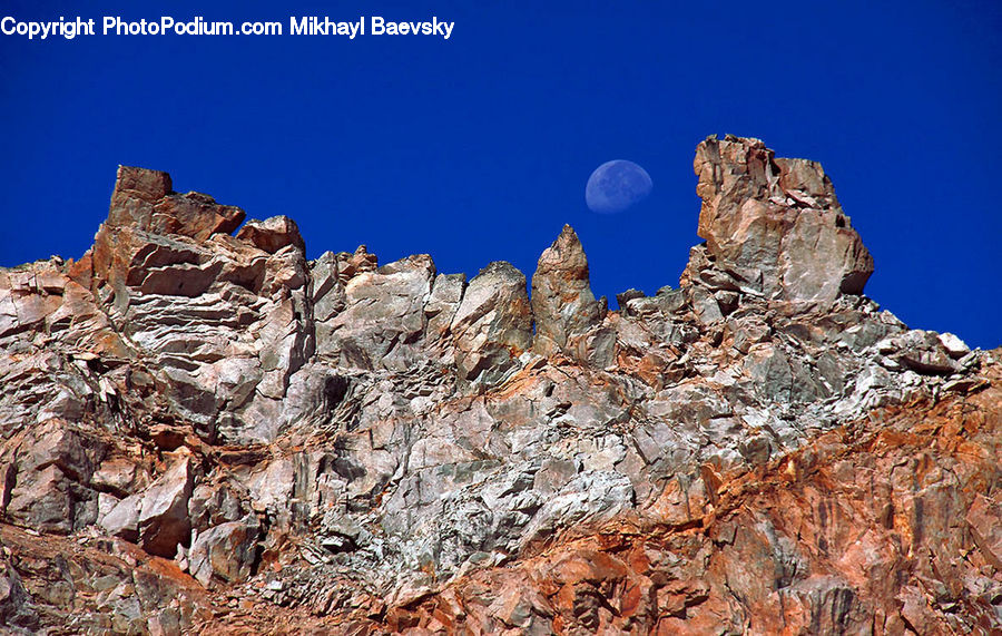 Crest, Mountain, Outdoors, Peak, Rock, Cliff, Alps