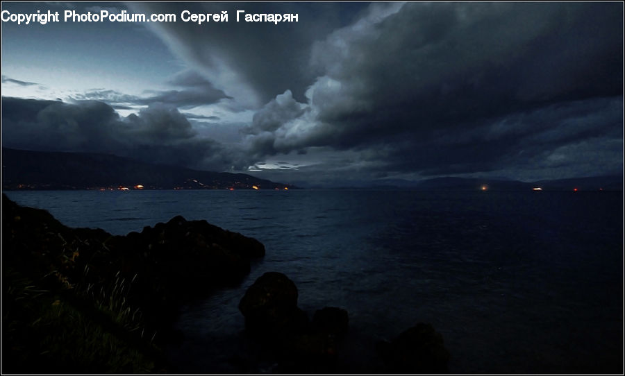 Azure Sky, Cloud, Outdoors, Sky, Coast, Sea, Water