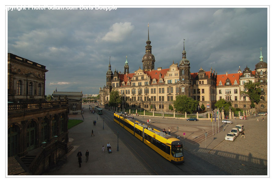 Train, Vehicle, Parliament, Bench, Bicycle, Bike, Architecture
