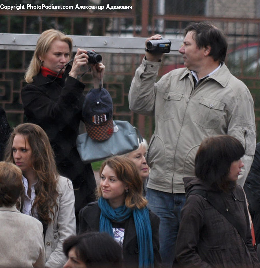 People, Person, Human, Crowd, Blonde, Female, Woman