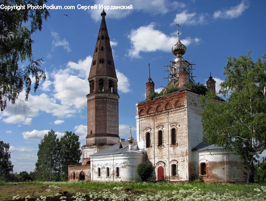 Architecture, Bell Tower, Clock Tower, Tower, Spire, Steeple, Cathedral