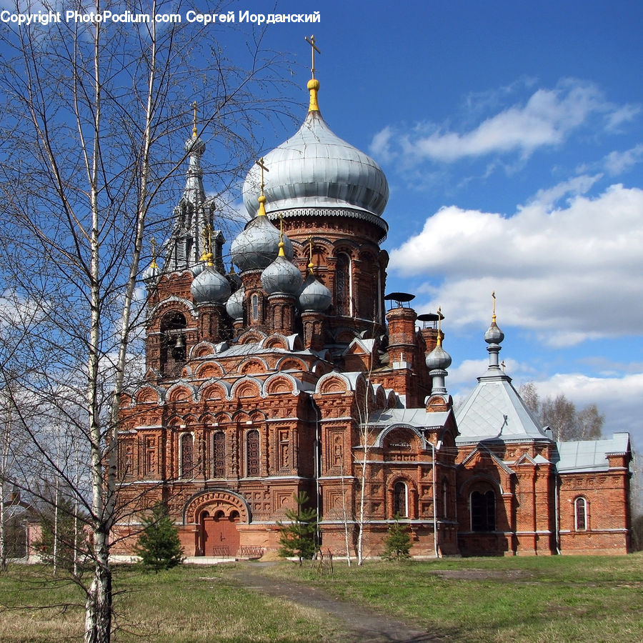 Architecture, Dome, Bell Tower, Clock Tower, Tower, Housing, Monastery