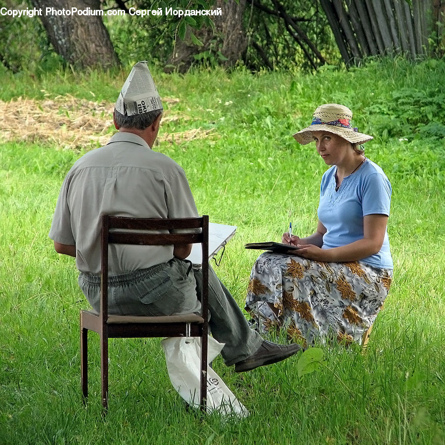 Human, People, Person, Chair, Furniture, Picnic, Backyard