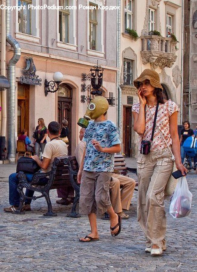 People, Person, Human, Bench, Furniture, Tourist, Architecture