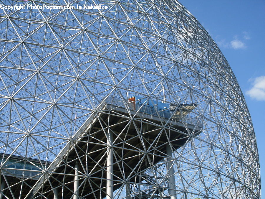 Antenna, Radio Telescope, Telescope, Architecture, Dome, Building