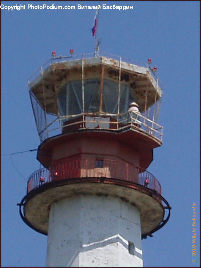 Control Tower, Antenna, Beacon, Building, Lighthouse, Water Tower, Glass
