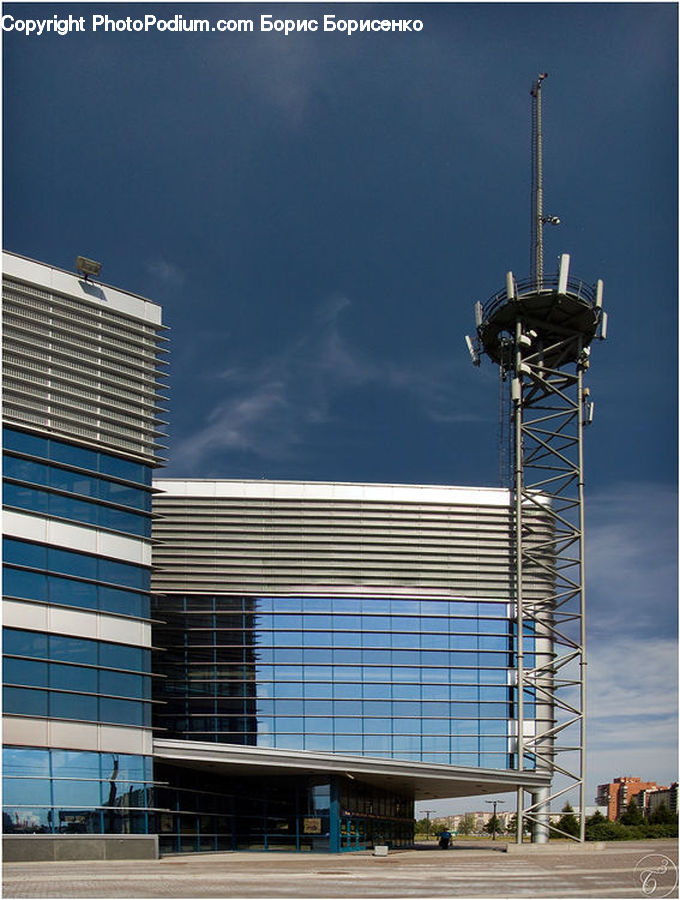 Control Tower, Building, Housing, Antenna, Architecture, Tower, Convention Center
