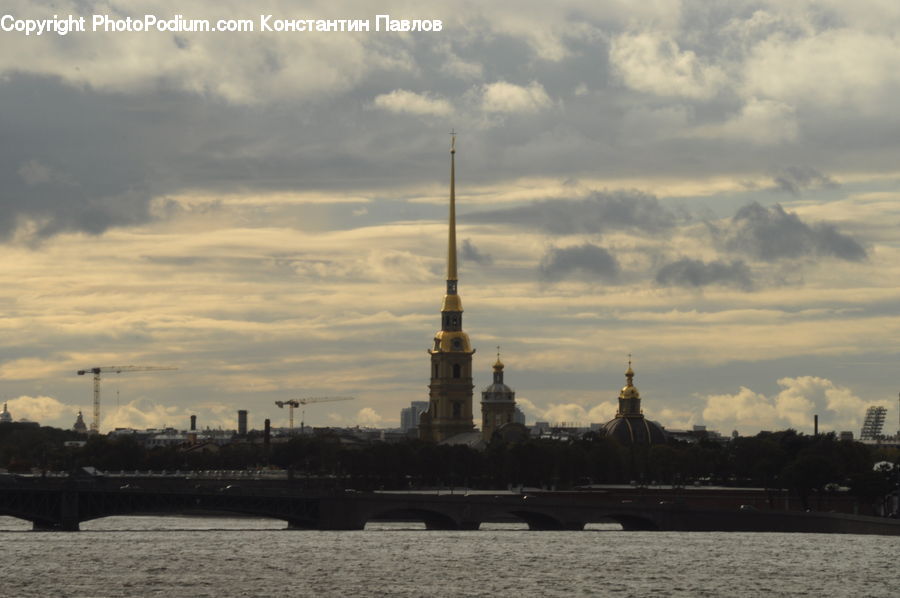 Factory, Refinery, Parliament, City, Downtown, Architecture, Bell Tower