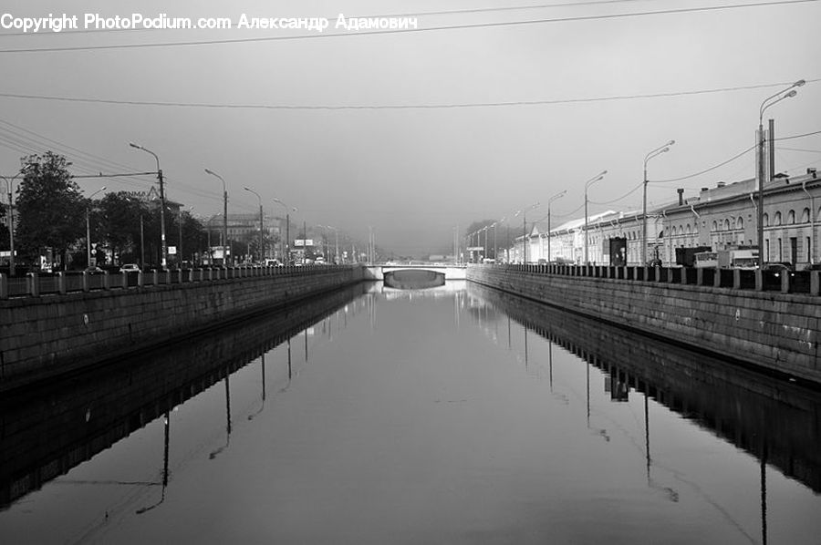 Canal, Outdoors, River, Water, Dock, Pier, Landing