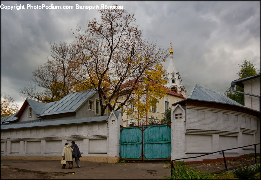 Building, Cottage, Housing, Roof, Downtown, Neighborhood, Town