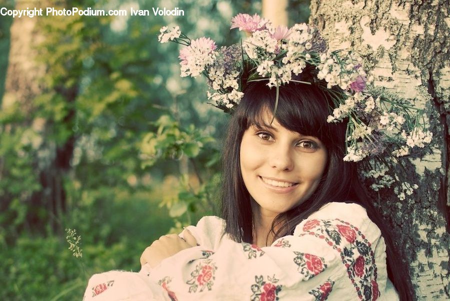 People, Person, Human, Plant, Potted Plant, Portrait, Selfie