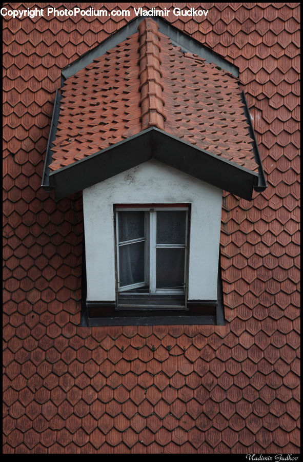 Roof, Brick, Building, Window, Housing