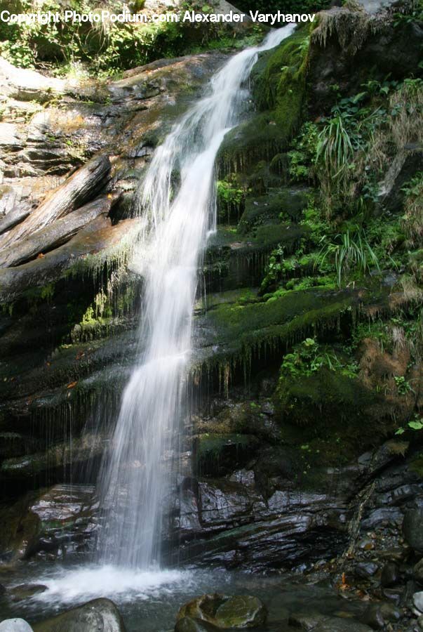 Outdoors, River, Water, Waterfall, Creek, Forest, Jungle