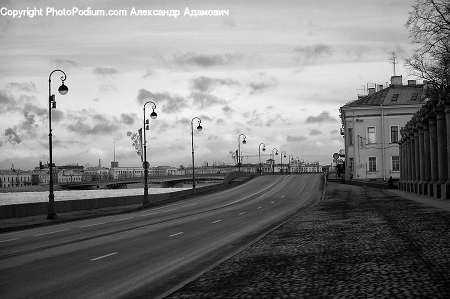 Road, Building, Housing, Villa, Freeway, Highway, Intersection