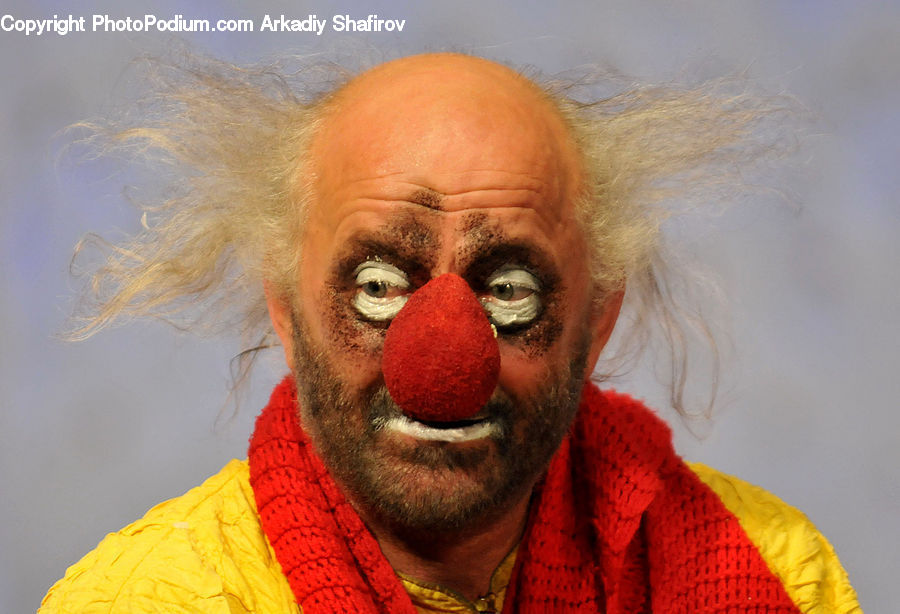 Clown, Performer, Person, Costume