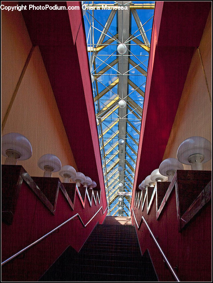 Chair, Furniture, Architecture, Convention Center, Building, Housing, Alphabet