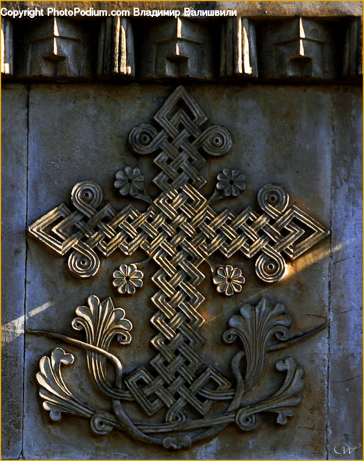 Emblem, Logo, Rust, Brass Section, Building