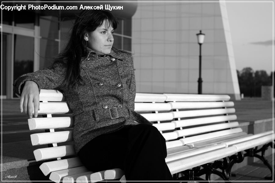 People, Person, Human, Bench, Portrait, Park Bench