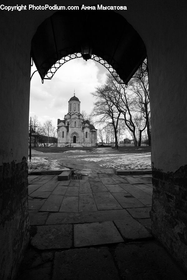 Arch, Gate, Architecture, Church, Worship, City, Downtown
