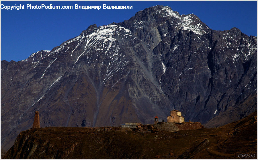 Alps, Crest, Mountain, Peak, Outdoors, Mountain Range