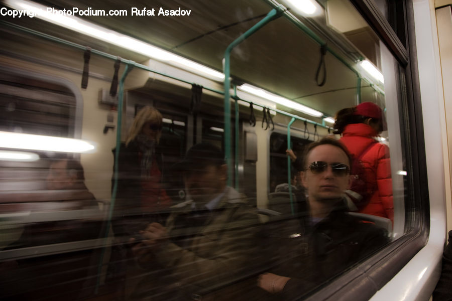 People, Person, Human, Banister, Handrail, Staircase, Subway